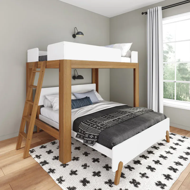 Ambur Full L-Shaped Bunk Bed – Model A834