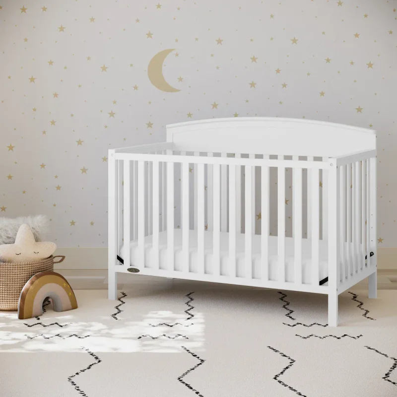 Benton Baby Crib – Minimal White Design