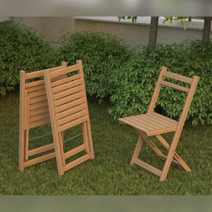 Folding Wood Chair - Light weight