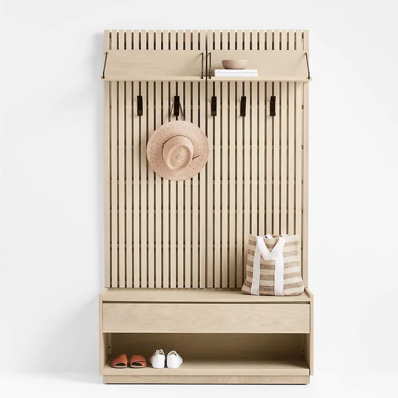 Lattice Entryway Hall Tree – Model A2050