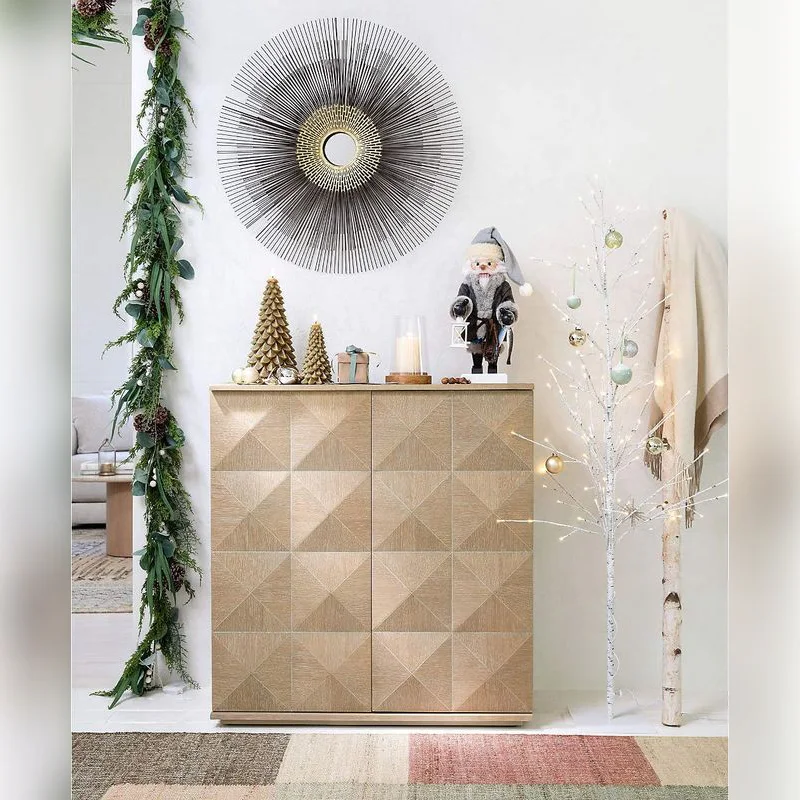 Modern Diamond Shoe Cabinet – Model A2055
